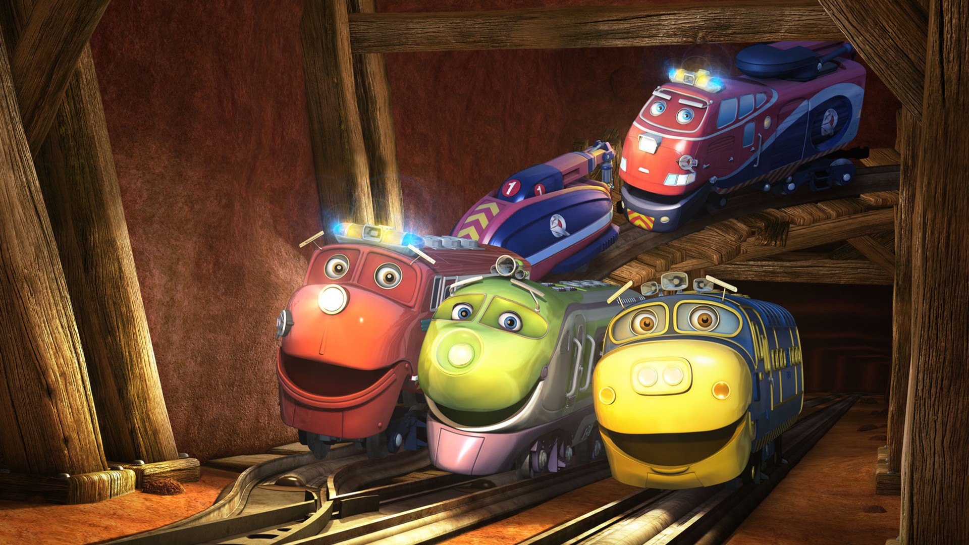 Chuggington: Veselé vláčiky