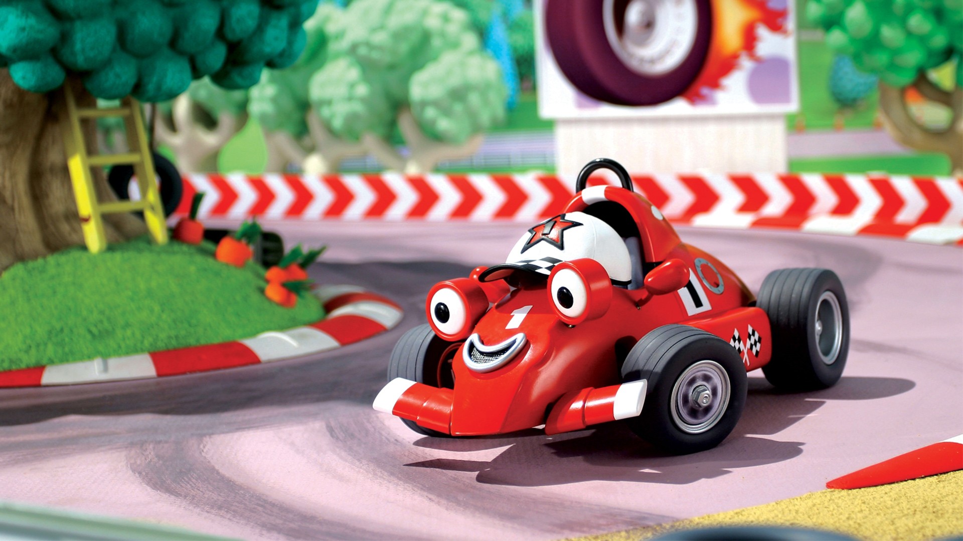 Roary, pretekárske auto